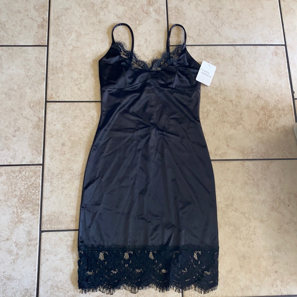 Cherry mellow size medium black dress